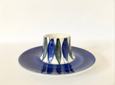 Vintage Danish Scandinavian Modern Jersey Pottery Egg Cup Mid Century
