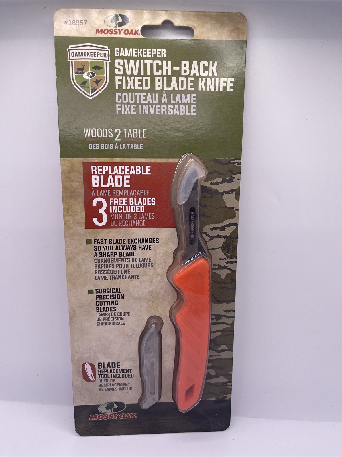 Allen Gamekeeper SwitchBack Fixed Blade Knife Replaceable Blade