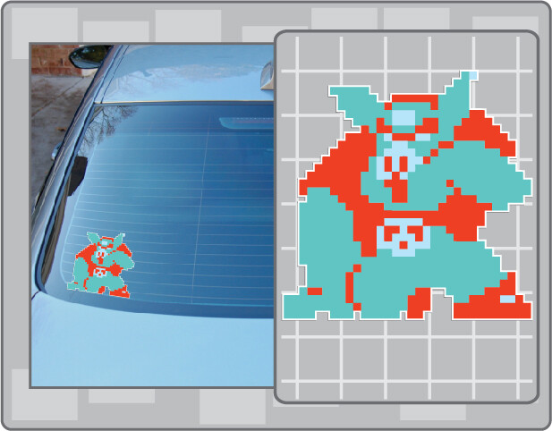 GANON Sprite Vinyl Decal #1 Car Truck Sticker The Legend of Zelda