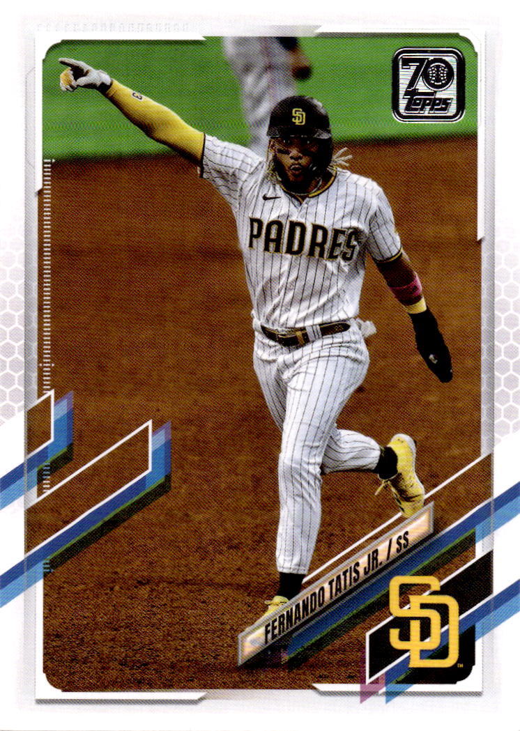 2021 Topps #1 Fernando Tatis Jr. 70th Anniversary Celebration