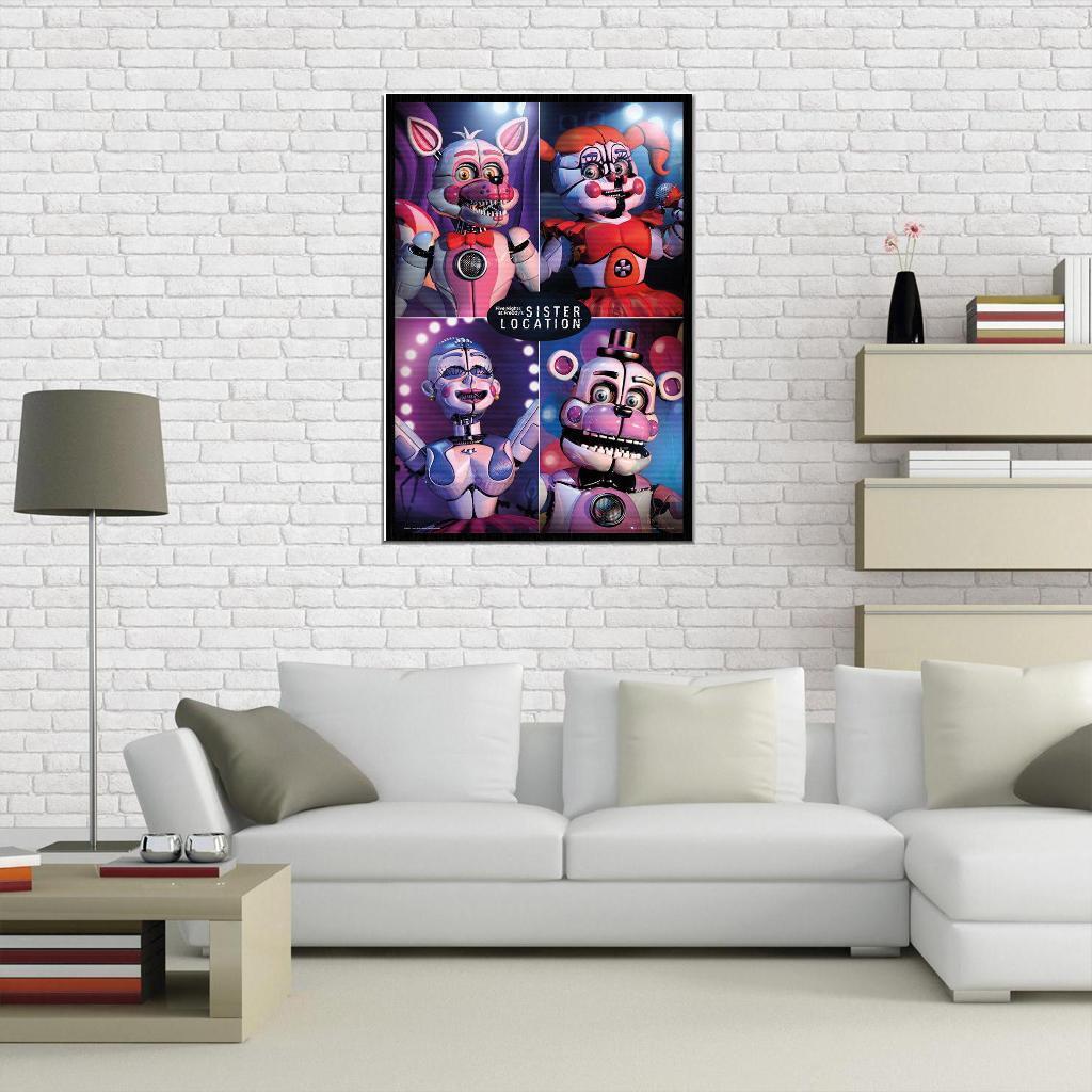 Five Nights at Freddy's Wall Decor in Five Nights at Freddy's Home Decor 