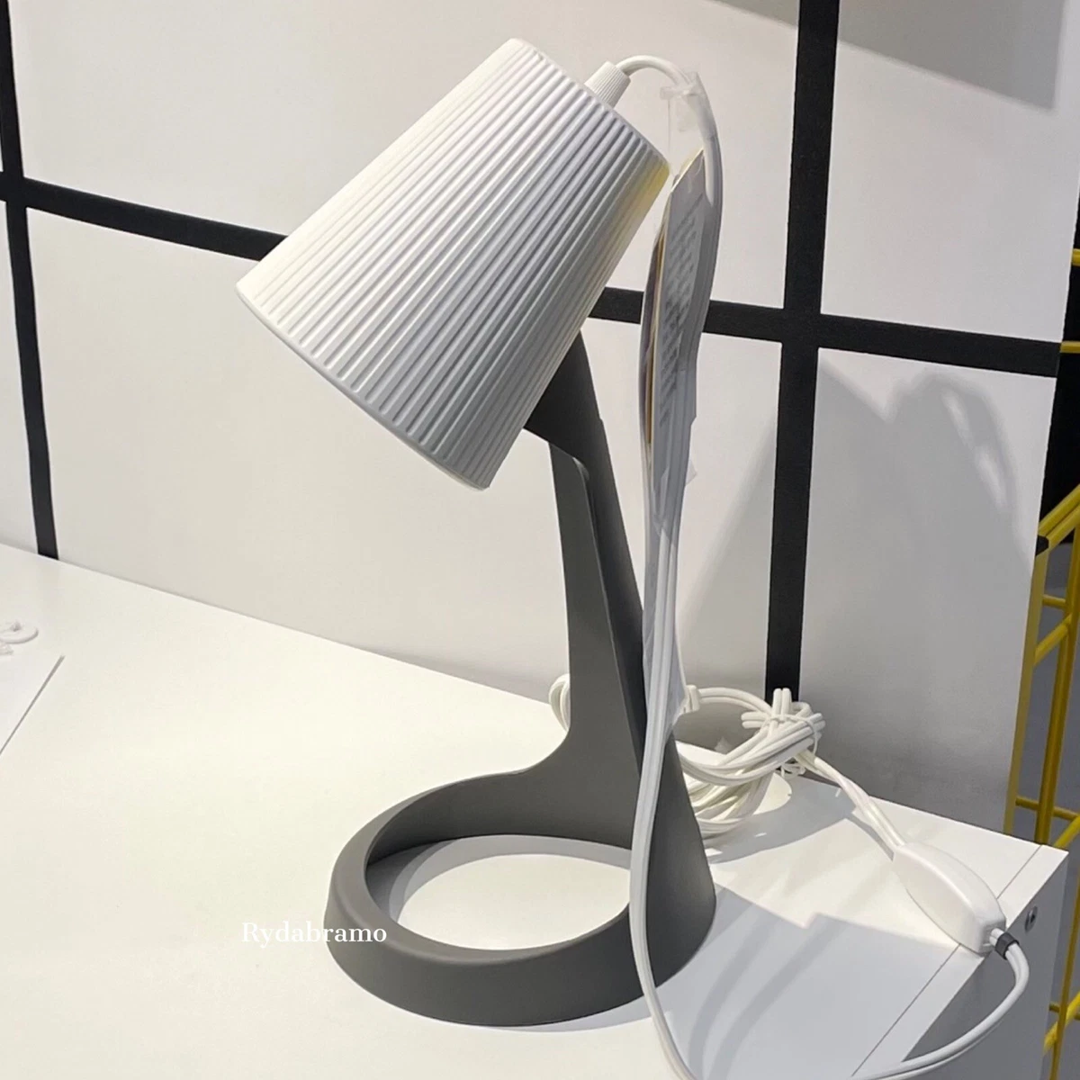 IKEA SVALLET Work lamp Dark gray White 14