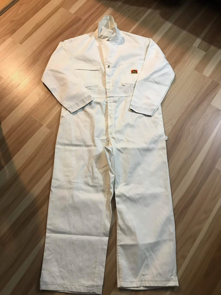 Vintage Ben Davis Yellow Tag Coveralls Painter/Mechanic Size 42S Union Made USA