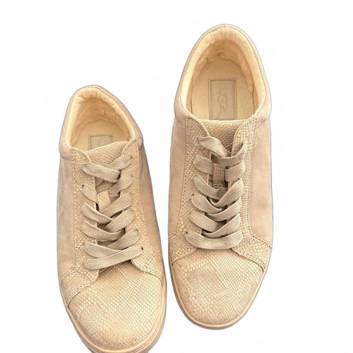 Baskets en daim marron australien Ugg, variante Karina Snake, taille 8,5 - Photo 6/6
