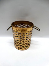 Vtg  Copper Seagram Swizzle Stick Cup w/ Handles Scovill USA Bar Decor