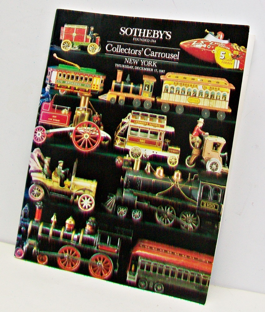 SOTHEBYS Collectors Carousel Auction Catalog 1987 Dolls Dollhouses Toys Automata