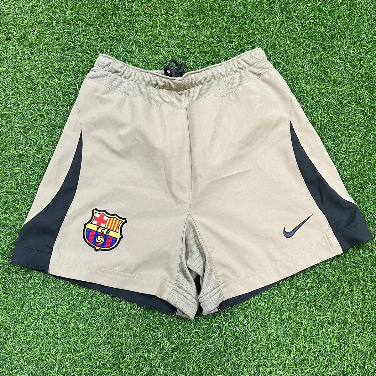 Barcelona Away Football Shorts 2003 05 Children s Small Boys Nike