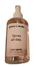 Hydrating Facial Spray; Award Winning Grace & Stella Rose Spray, New, Not Boxed