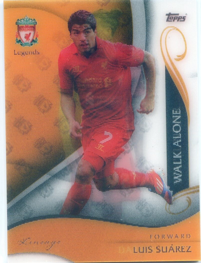 2022-23 Topps Liverpool Lineage LFC DARWIN NUNEZ LUIS SUAREZ 3D
