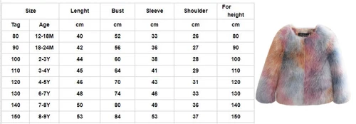 Winter Kids Faux Fur Baby Thick Parka Girl Warm Jacket Coat Outerwear Children - Picture 2 of 40