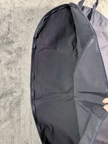 Ralph Lauren Garment Bag 24" W x 40" L Navy Blue Gold Letters Authentic EUC - Picture 4 of 8