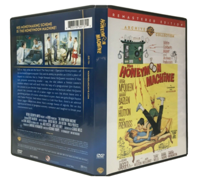 DVD The Honeymoon Machine Steve McQueen, Paula Prentiss, Brigid