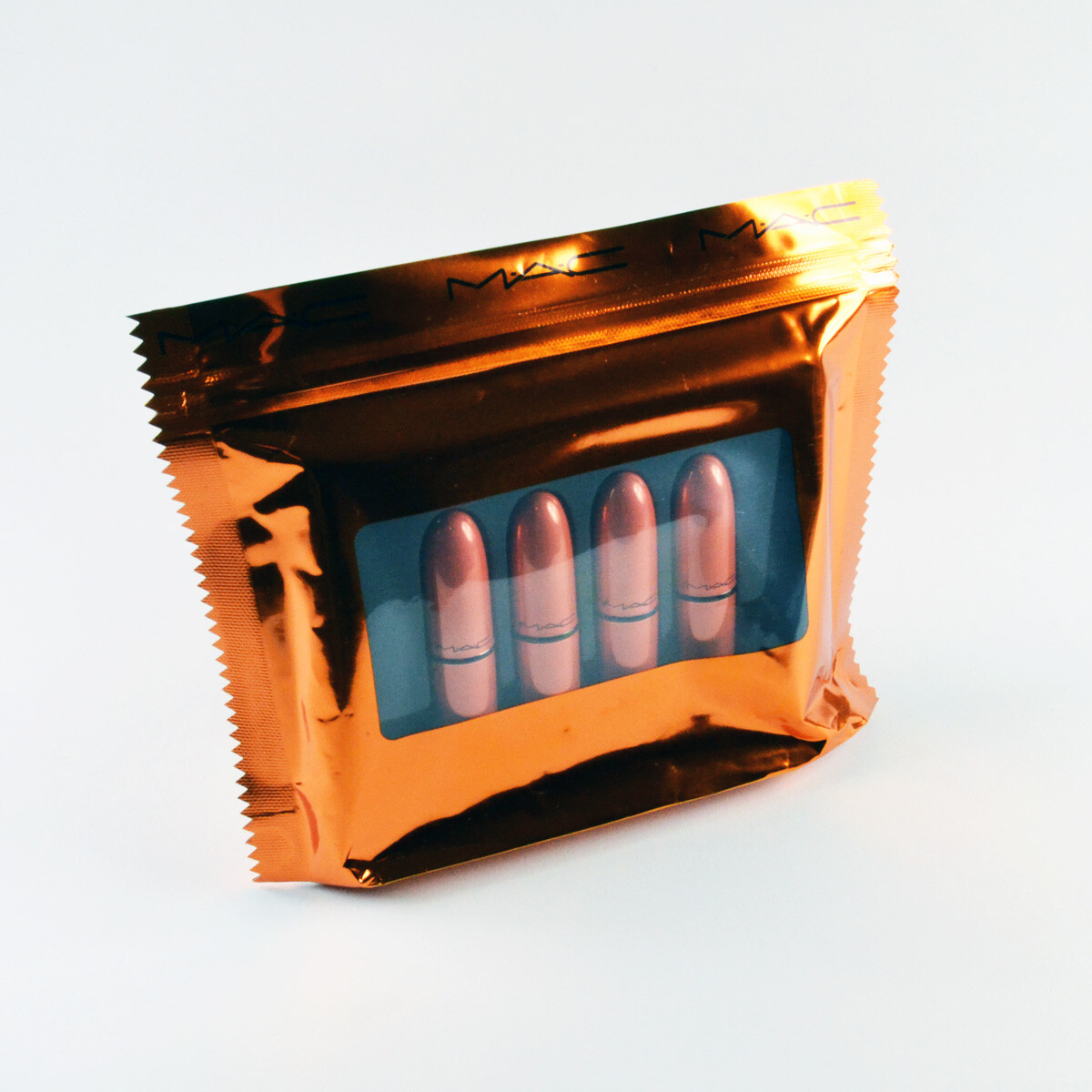 Mac Shiny Pretty Things Party Favours Mini Lipstick: Nude - Set Of