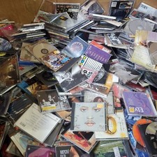 LOT of 50+ Used ASSORTED CDs  50+  Bulk CDs- ...