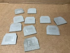 Allen Bradley, End Barrier, 1492-EB10, **Lot of 11