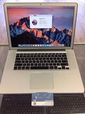 MacBook Pro 15 inch Pre-Retina Quad Core i7 2.4Ghz DVD/RW 8GB RAM 750GB HDD.