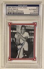 1984 Renata Galasso Willie Mays Signed Baseball Card Certified Auto PSA/DNA HOF