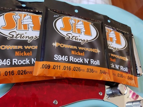 Sit S946 Power Wound Nickel Electric Guitar Strings 9-46 for sale ...