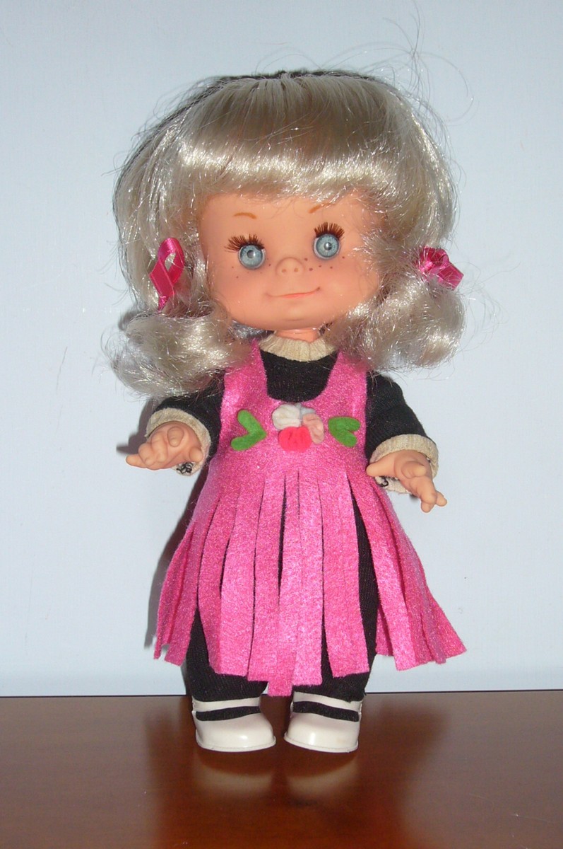 LUCCIOLONE BIONDO BAMBOLA MIGLIORATI VINTAGE DOLL POUPPE MUNECA