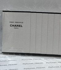 6 X Chanel Les Eaux Paris Deauville EDT Sample Spray .05oz/1.5ml Lot of 6 PCS