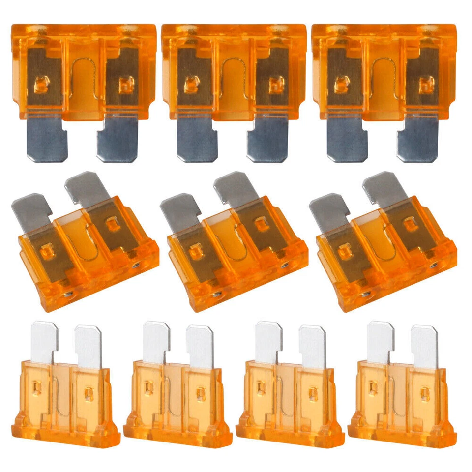 5A 200 Pack 5 AMP ATC/ATO STANDARD Regular FUSE BLADE CAR TRUCK BOAT MARINE PCS - Image 2 of 4