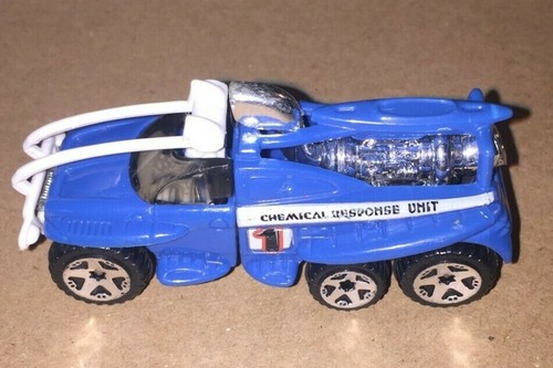 HOT WHEELS 2000 XS-IVE BLUE CHEMICAL REPONSE UNIT ROTATES - Picture 2 of 6