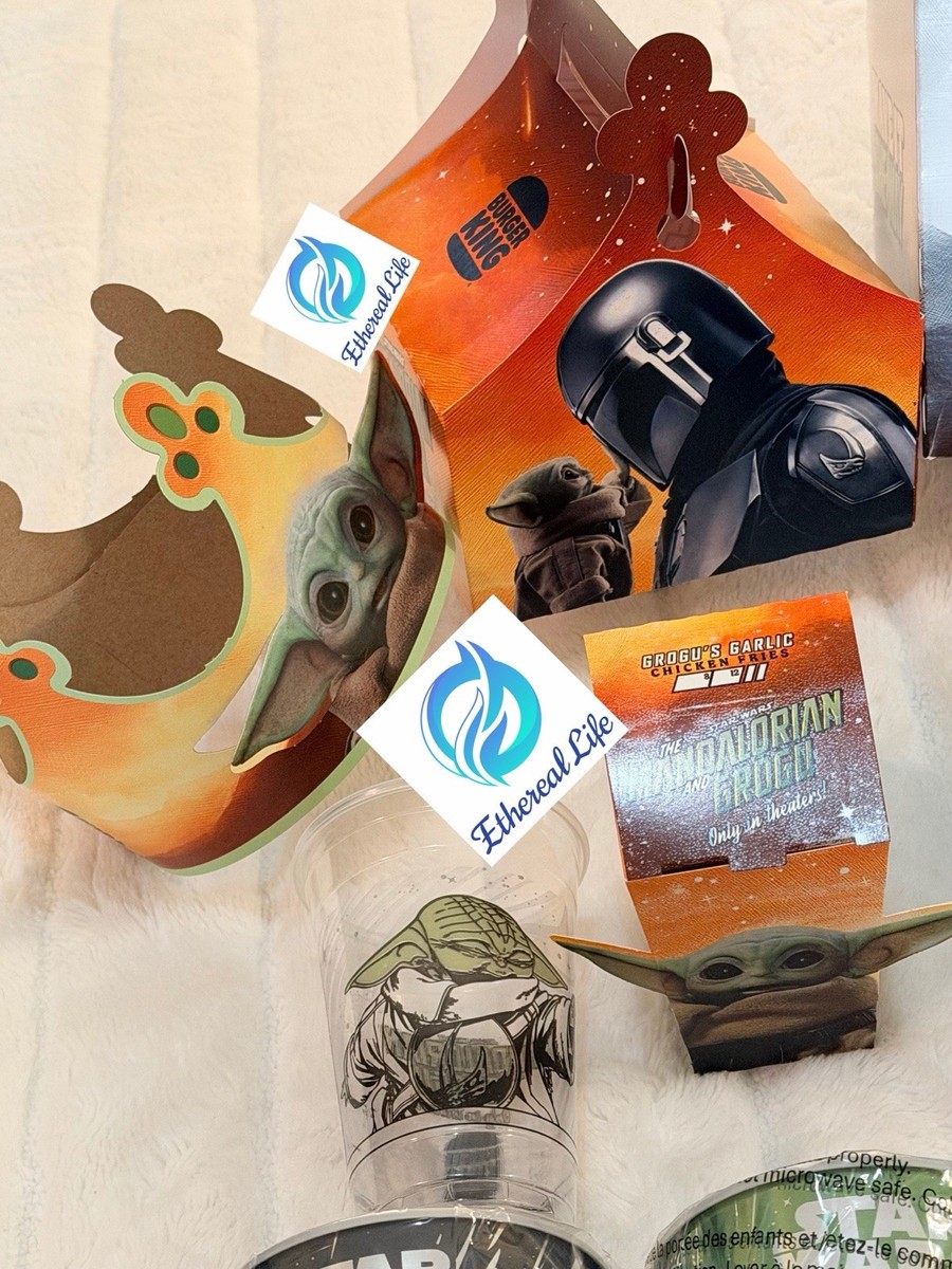 2026 Burger King STAR WARS MANDALORIAN & GROGU Toys/Boxes and Cups