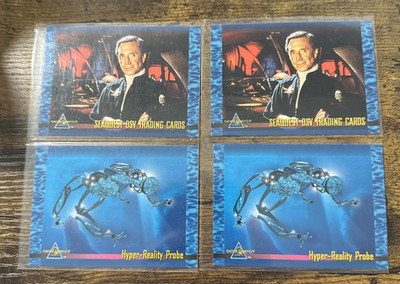 (2) SETS OF SEA QUEST DSV 1993 SKYBOX S1 & S2 PROMO CARDS