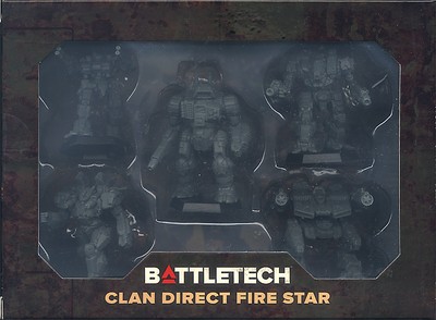 BattleTech - Clan Direct Fire Star (Catalyst 35760)