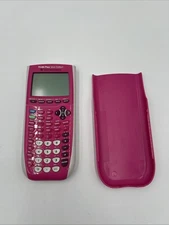 Texas Instruments TI-84 Plus Silver Edition Pink Cover