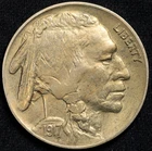 1917-D Buffalo Nickel AU/UNC Original Coin! Denver Mint