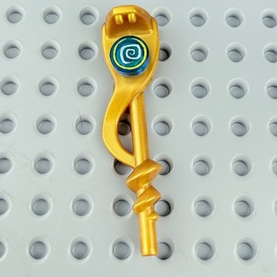 LEGO Ninjago Snake Serpent Staff Hypnobrai General Staff Blue Tile