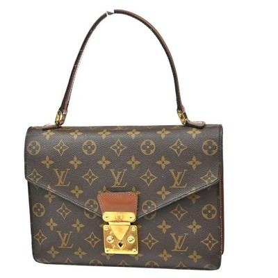 LOUIS VUITTON CONCORDE Monogram Leather M51190 Handbag for Women DDP Used