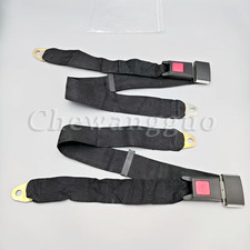 2pack Universal 2 Point Seat Belt Adjustable Car Safety Belts Ca Free Shipping