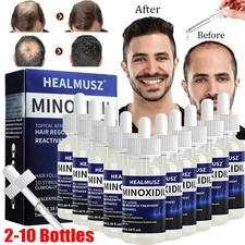2-10 Pack Minoxidil 5% Hair Regrowth Solution Extra Strength Men 10 Month Supply
