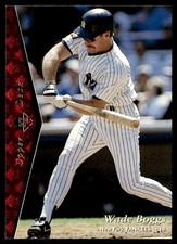 1995 SP Wade Boggs New York Yankees #180