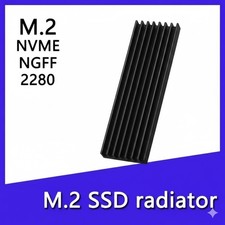 Aluminum Heatsink M.2 SSD Cooler NVMe 2280 with Thermal Pad for PS5  PC