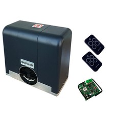 Motore per cancello scorrevole 230V FAAC GENIUS BLIZZARD 500 kg + 2 telecomandi