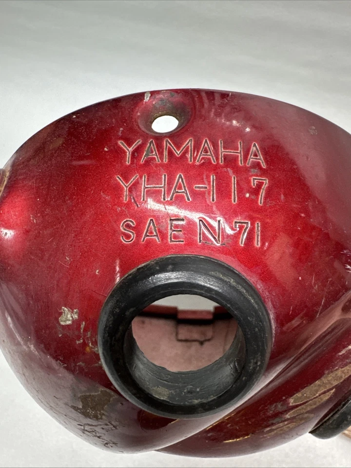 ✅ 1974 Yamaha RD125 Farol Balde Prato YHA-117 🇯🇵 *115 - Imagem 3 de 4