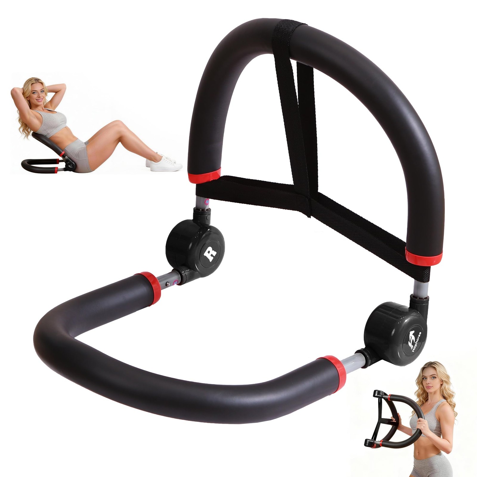 Ab Machine, Core & Sit Up Exercise Equipment for Office Home Gym, Ab Workout ...