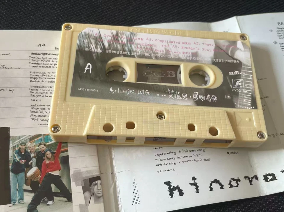 Avril Lavigne Let Go China First Edition Cassette Tape Very Rare Foto 4 de 4