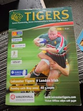 Leicester Tigers Program Issue 16 2002