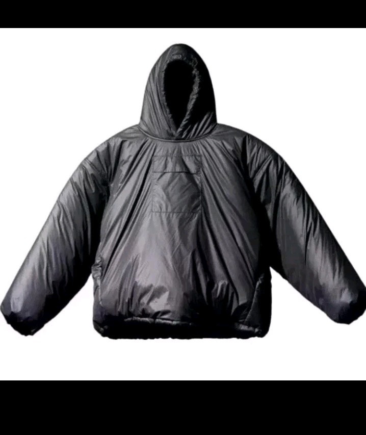 Yeezy Gap Balenciaga 81 Padded Hoodie Puff Jacket Size M Oversized Fit