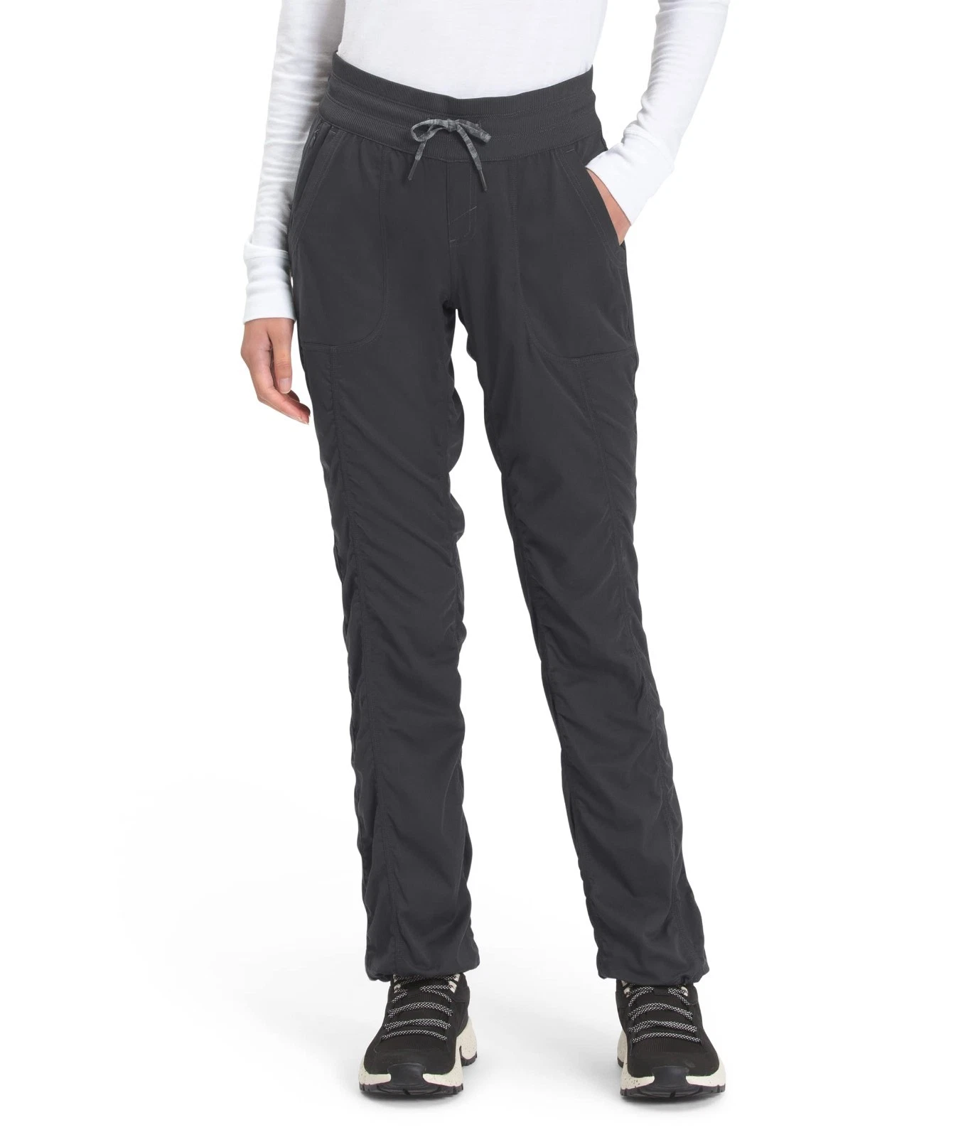 The North Face Aphrodite 2.0 Capris ASHPHALT GRAY Jogger Womans SIZE XS Reg.