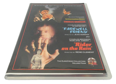 Charles Bronson Farewell Friend Rider on the Rain DVD 2 Movie Set Wild East