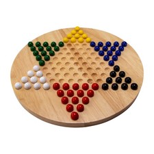 GICO Holz Halma Spiel XL - das Brettspiel fü...