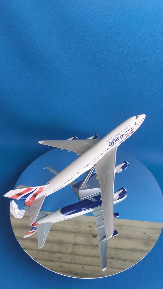 SOCATEC MODELS  PARIS BRITISH AIRWAYS AEREO BOEING 747-400 scala 1:200 - Immagine 4 di 4