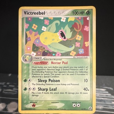 Victreebel 13/92 EX Legend Maker Holo Eng 2006 NM Pokemon TCG