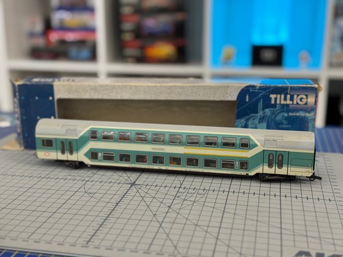 Tillig Personenwagen 2 Etagen HO 1:87 73791 Modell | Zustand: Neu