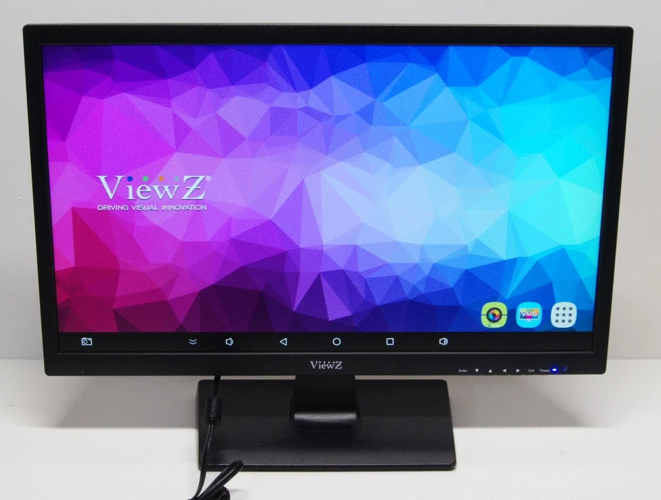 ViewZ VZ-215IPM 21.5" Full HD 1920x1080 LED IP camera View Monitor w/ Android OS - Image 2 of 4